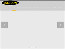 Tablet Screenshot of indicon.com.mx